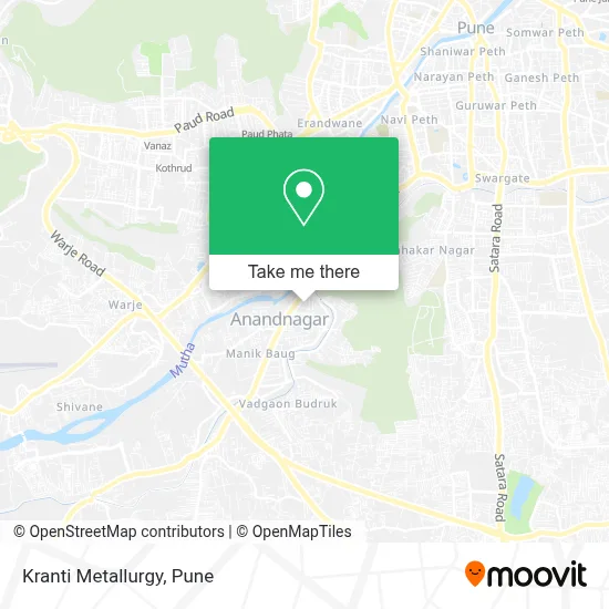 Kranti Metallurgy map