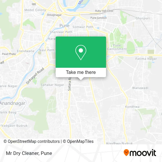 Mr Dry Cleaner map