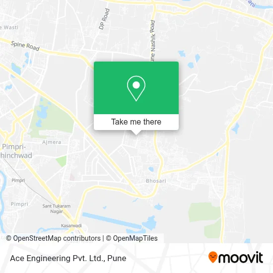 Ace Engineering Pvt. Ltd. map