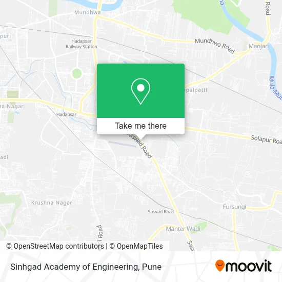 Sinhgad Academy Of Engineering map