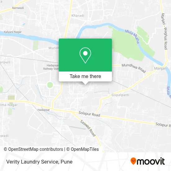 Verity Laundry Service map