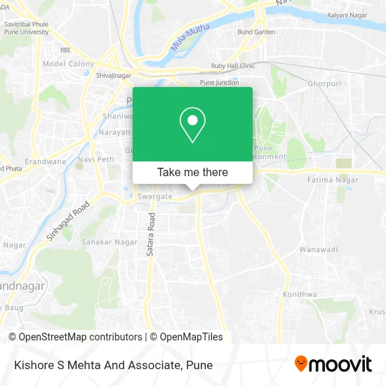 Kishore S Mehta And Associate map