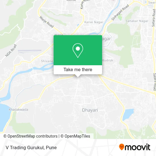 V Trading Gurukul map
