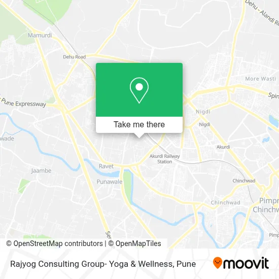 Rajyog Consulting Group- Yoga & Wellness map