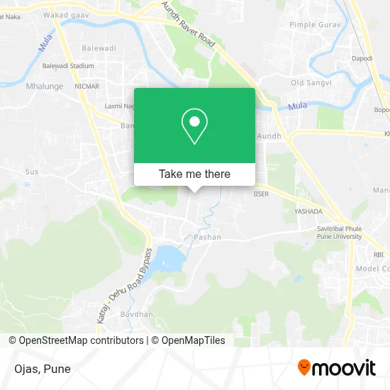 Ojas map