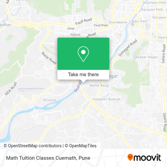 Math Tuition Classes Cuemath map