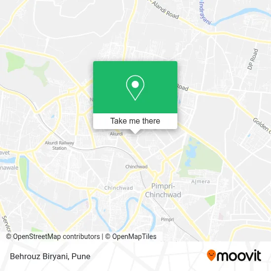 Behrouz Biryani map