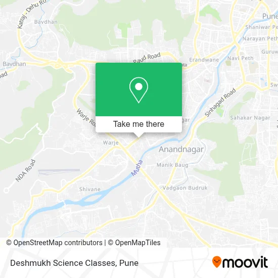 Deshmukh Science Classes map