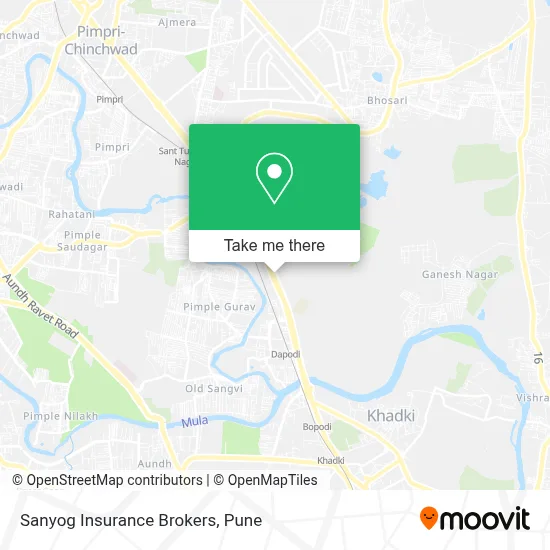 Sanyog Insurance Brokers map