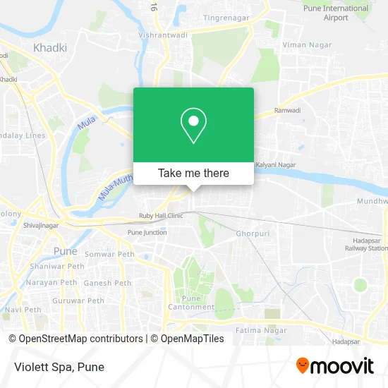 Violett Spa map