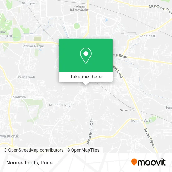 Nooree Fruits map