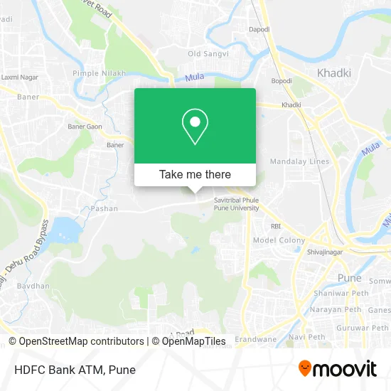HDFC Bank Atm map