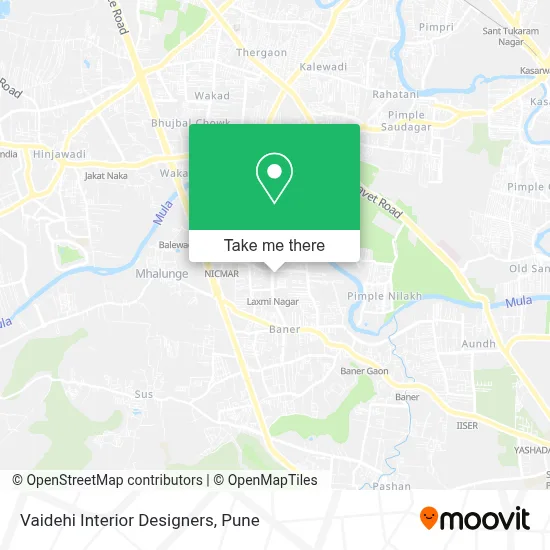 Vaidehi Interior Designers map