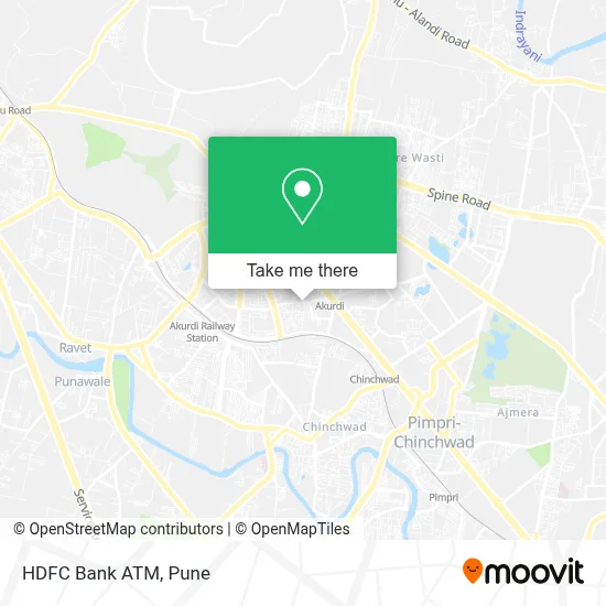 HDFC Bank Atm map