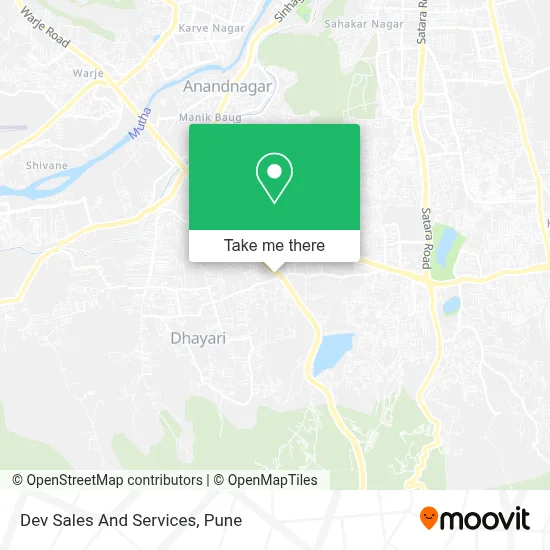 Dev Sales And Services map