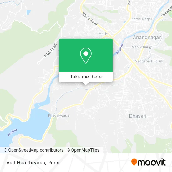 Ved Healthcares map