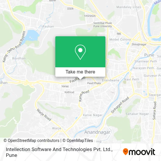 Intellection Software And Technologies Pvt. Ltd. map
