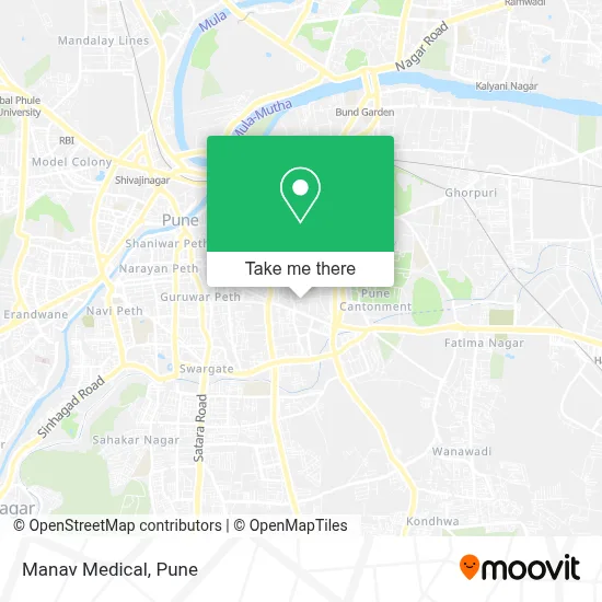 Manav Medical map