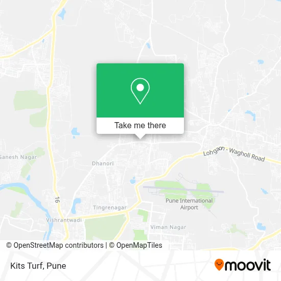 Kits Turf map