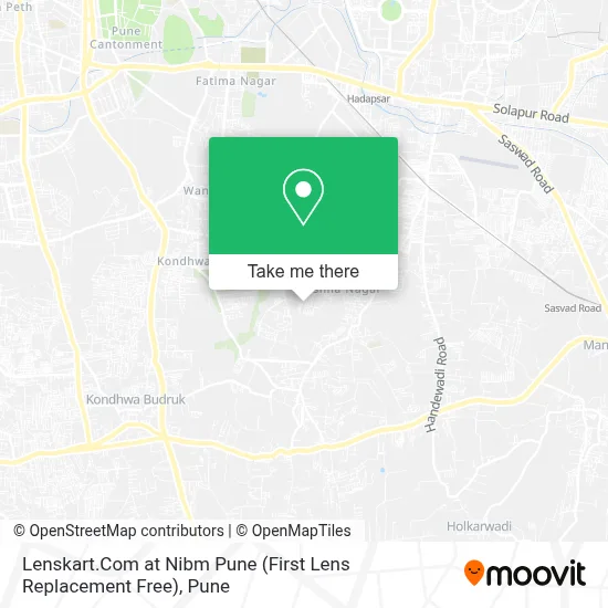 Lenskart.Com at Nibm Pune (First Lens Replacement Free) map