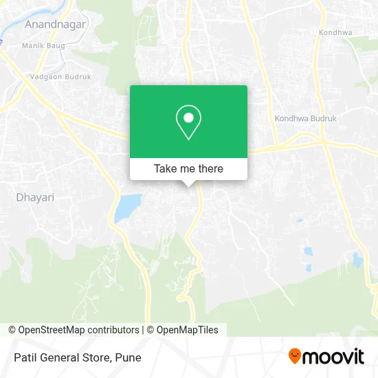 Patil General Store map