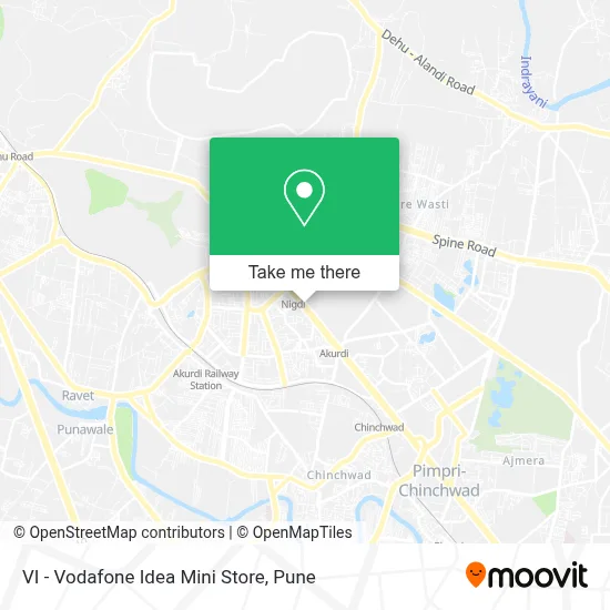 VI - Vodafone Idea Mini Store map