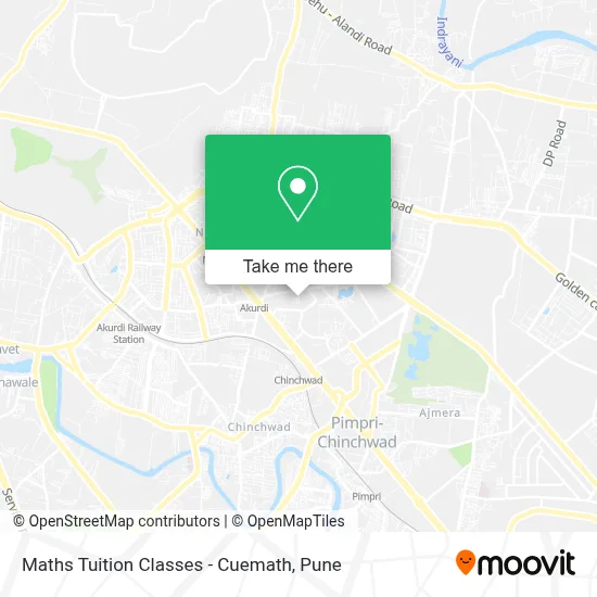 Maths Tuition Classes - Cuemath map