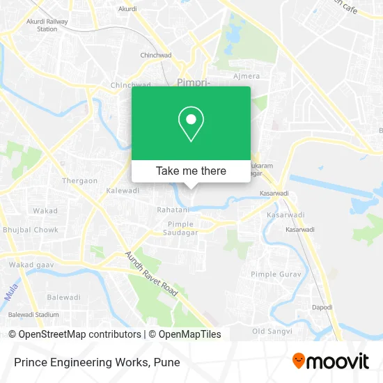 Prince Engineering Works map