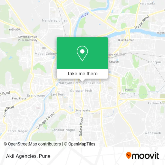 Akil Agencies map