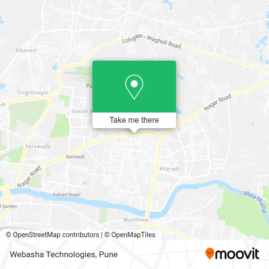 Webasha Technologies map