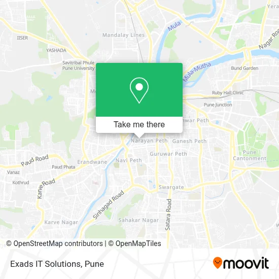 Exads IT Solutions map