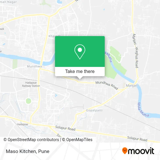 Maso Kitchen map