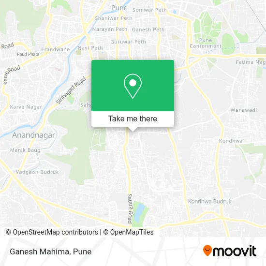 Ganesh Mahima map