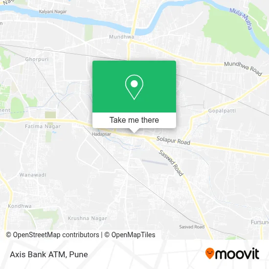 Axis Bank Atm map