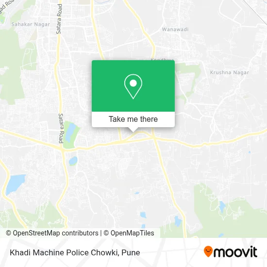 Khadi Machine Police Chowki map