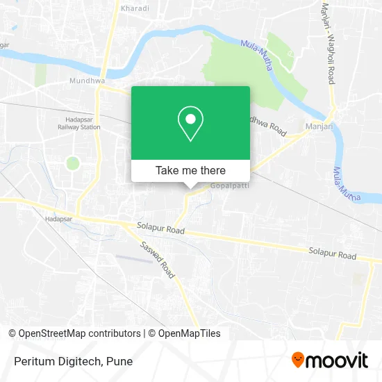 Peritum Digitech map