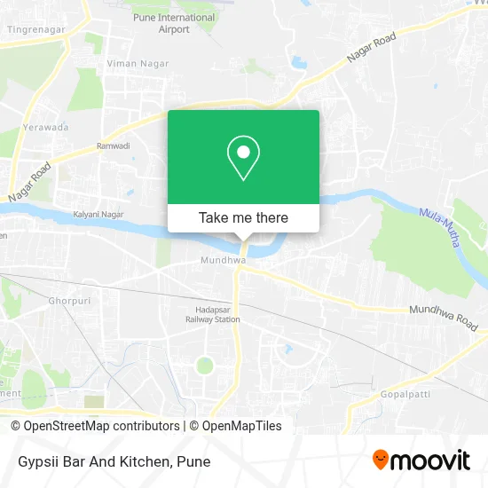 Gypsii Bar And Kitchen map