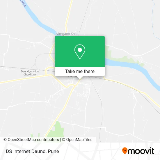 DS Internet Daund map