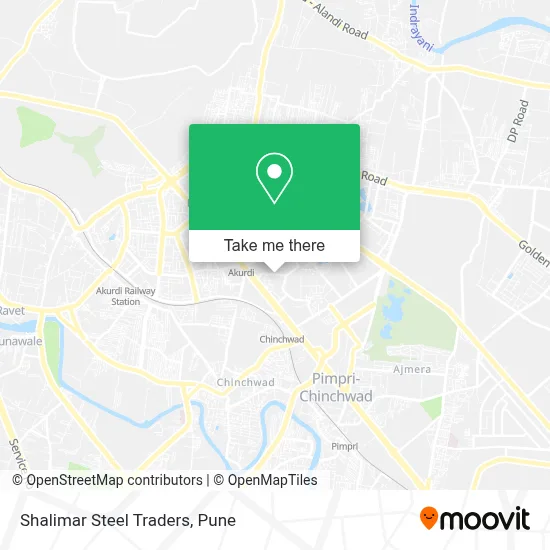 Shalimar Steel Traders map