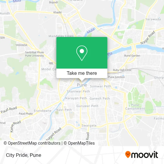 Citypride map