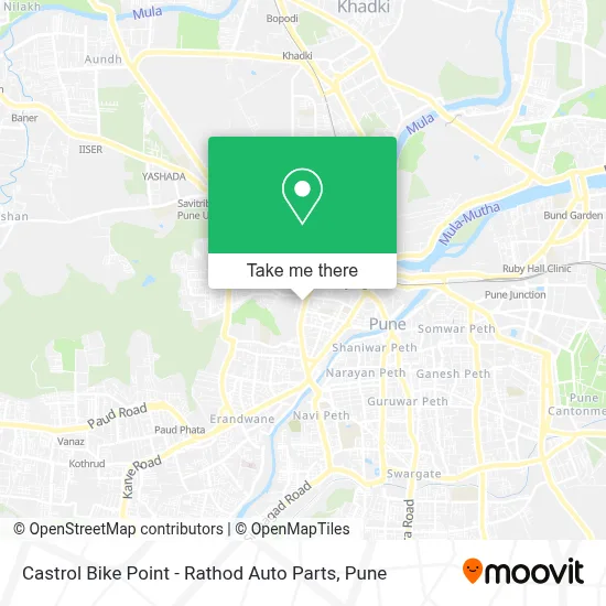 Castrol Bike Point - Rathod Auto Parts map