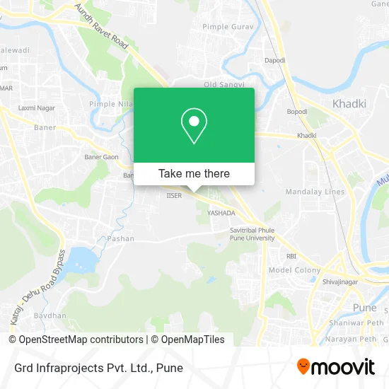 Grd Infraprojects Pvt. Ltd. map