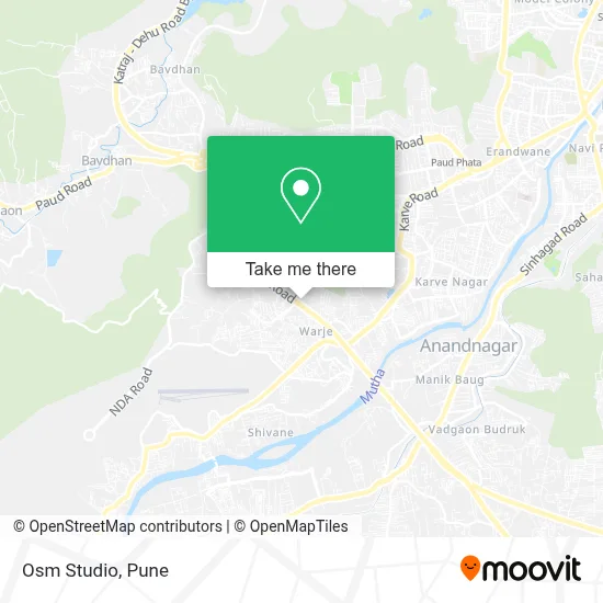 Osm Studio map