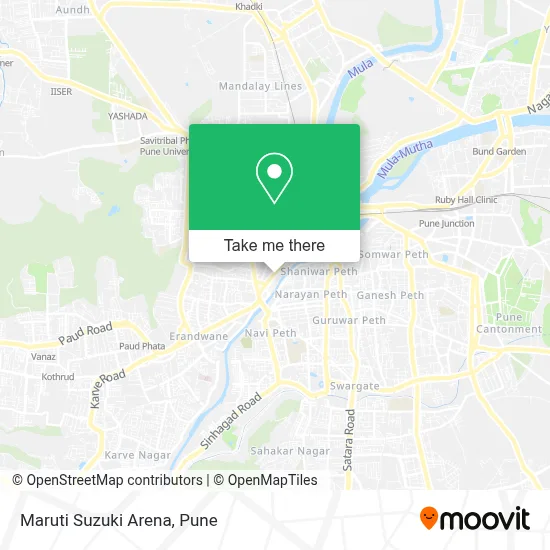 Maruti Suzuki Arena map