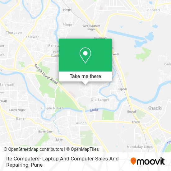 Ite Computers- Laptop And Computer Sales And Repairing map