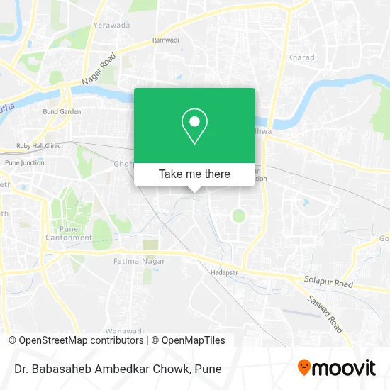 Dr Babasaheb Ambedkar Chowk map