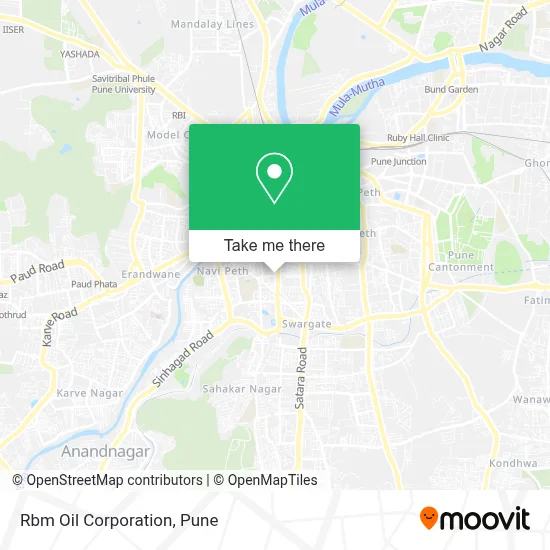 Rbm Oil Corporation map