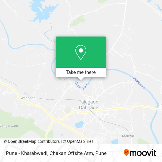 Pune - Kharabwadi, Chakan Offsite Atm map