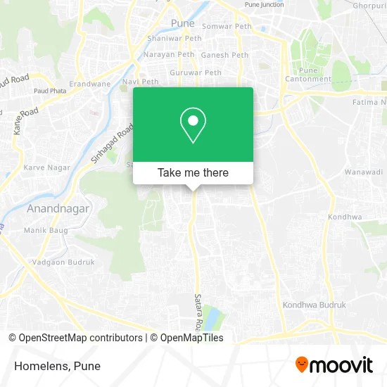 Homelens map
