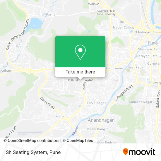Sh Seating System map